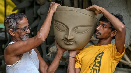 In Photos: Preparations Underway Across Bengal Ahead Of Durga Puja Festival