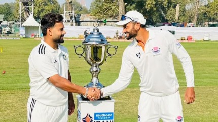 Irani Cup: Rest of India's Choudhary Takes Five, But J&K’s Dogra, Samad and Nasir Rally From 37/4 To Take 41-Run Lead